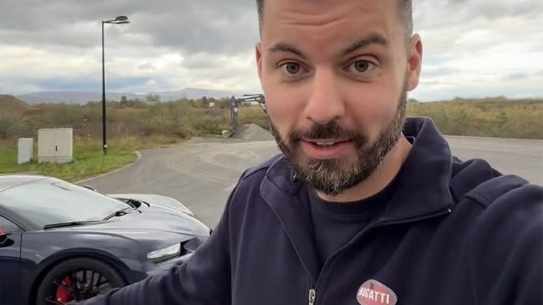 Bugatti CEO Mate Rimac Has His $3 Million Chiron Stolen After Leaving the Keys Inside, Then Chases It in a Porsche 911